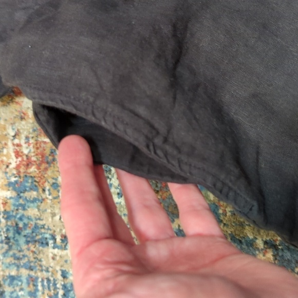 Cloth & Stone Women's Black Linen Deep V Jumpsuit Size XS - Picture 13 of 16